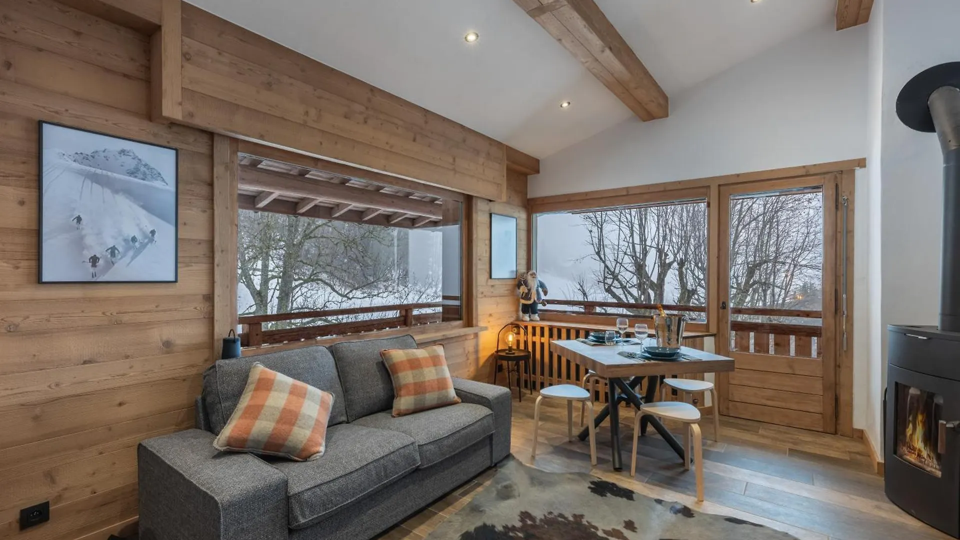 Appartement CHALET  JEANE  proche centre Megève France